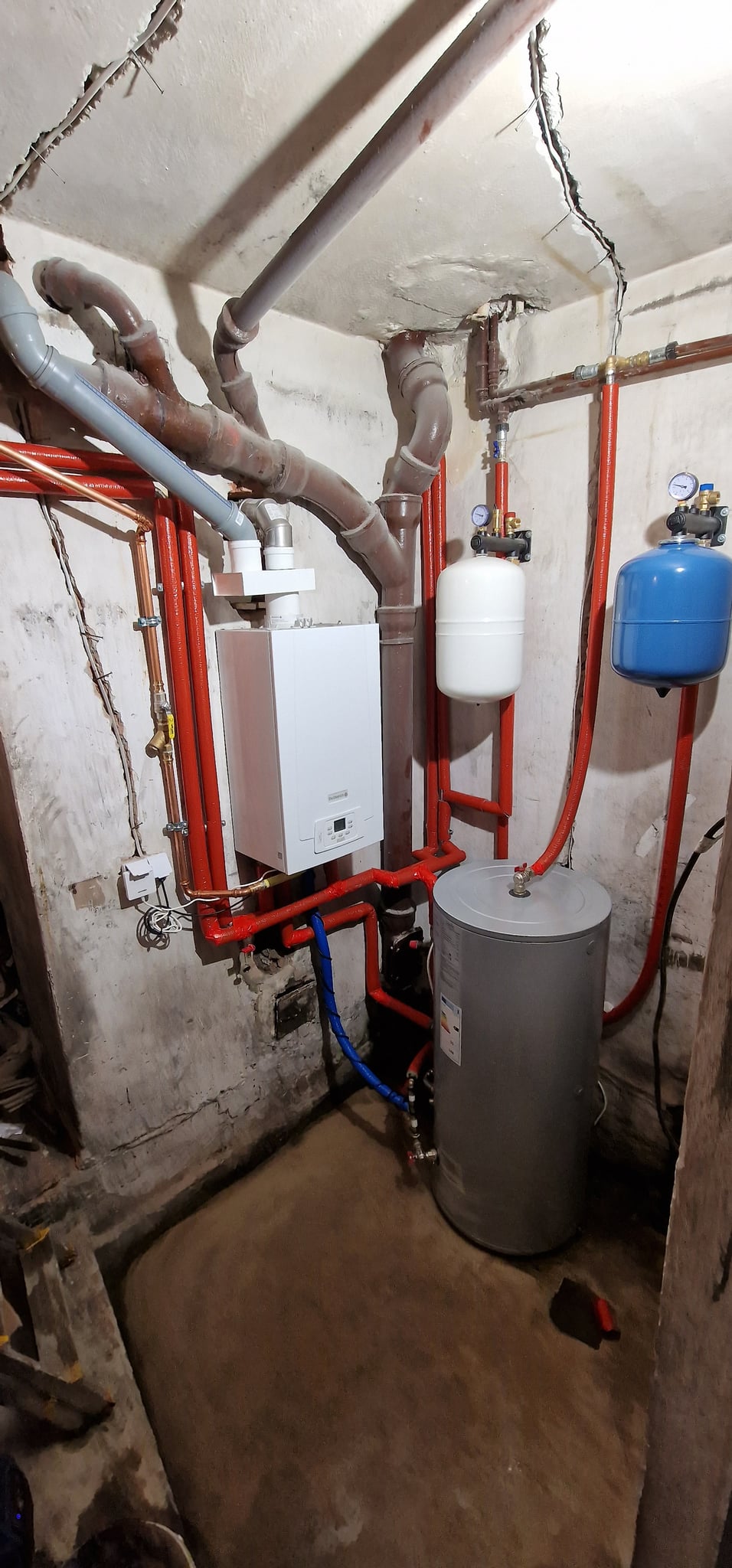 Rozprowadzenie instalacji gazowej w kotłowni